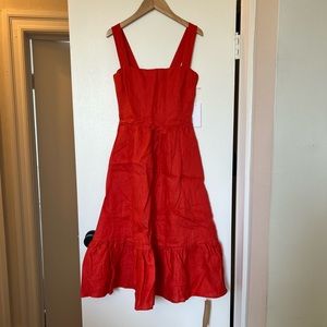 NWT Reformation Manet Linen Dress